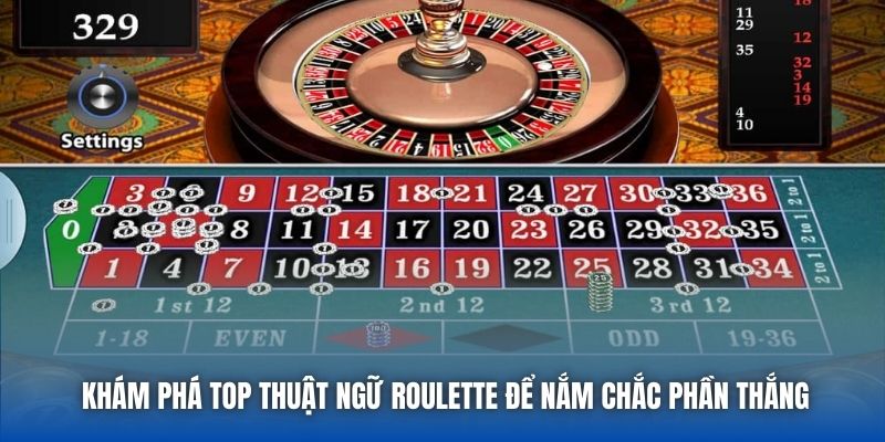 Khám phá top thuật ngữ Roulette để nắm chắc phần thắng